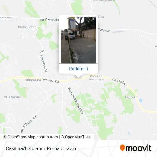 Mappa Casilina/Letoianni