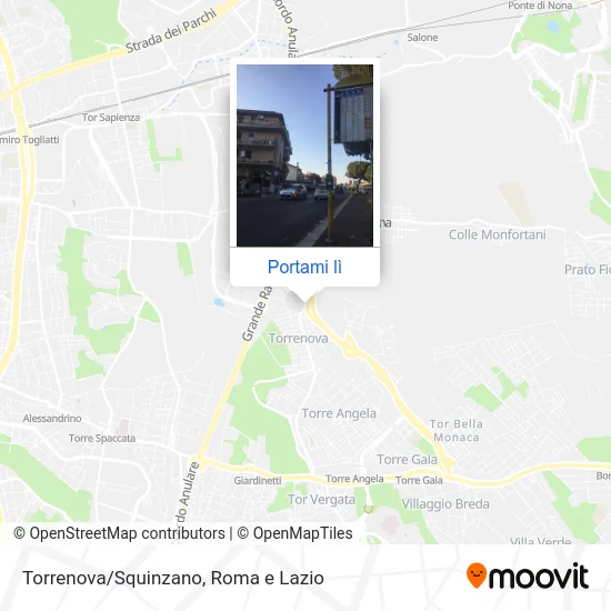 Mappa Torrenova/Squinzano