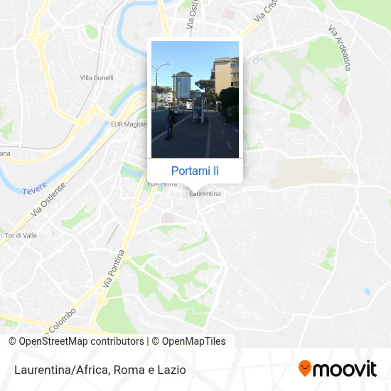 Mappa Laurentina/Africa