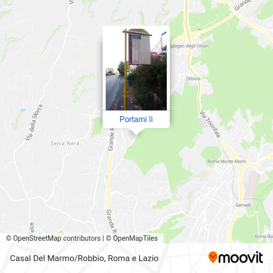 Mappa Casal Del Marmo/Robbio