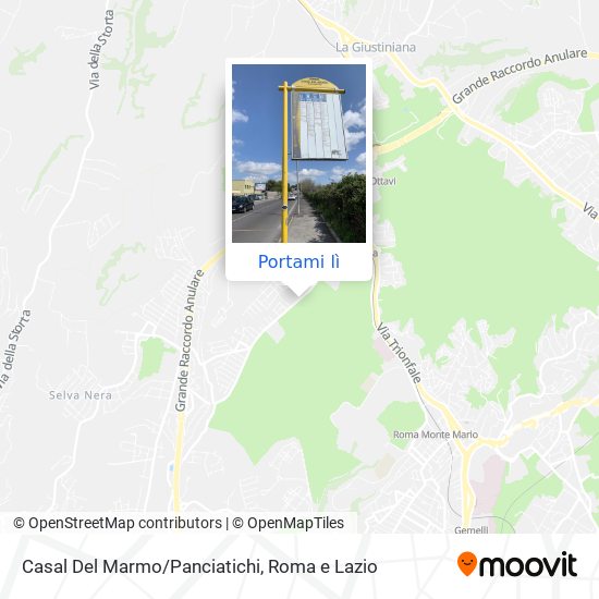 Mappa Casal Del Marmo/Panciatichi