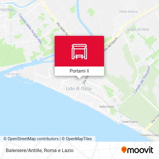 Mappa Baleniere/Antille