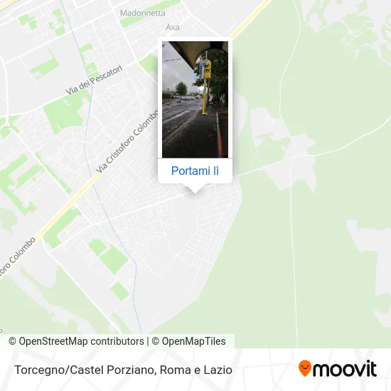 Mappa Torcegno/Castel Porziano