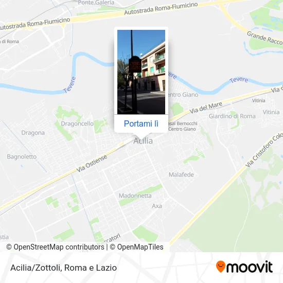 Mappa Acilia/Zottoli