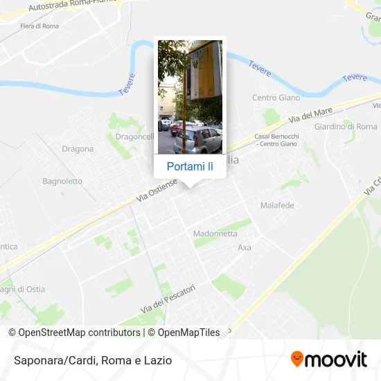 Mappa Saponara/Cardi