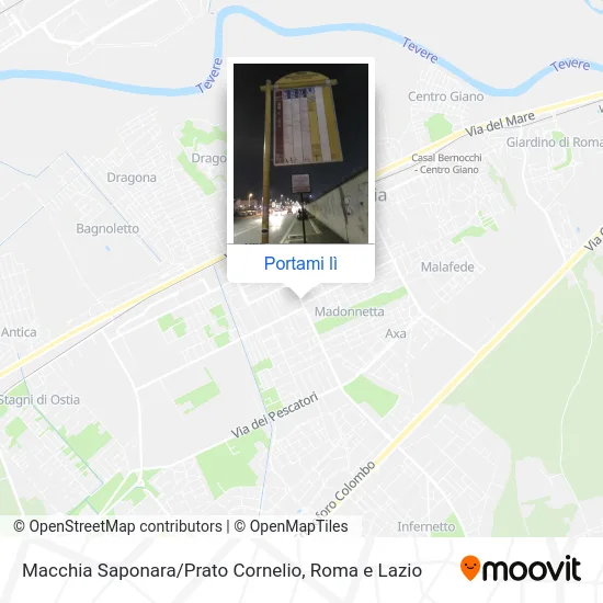 Mappa Macchia Saponara / Prato Cornelio