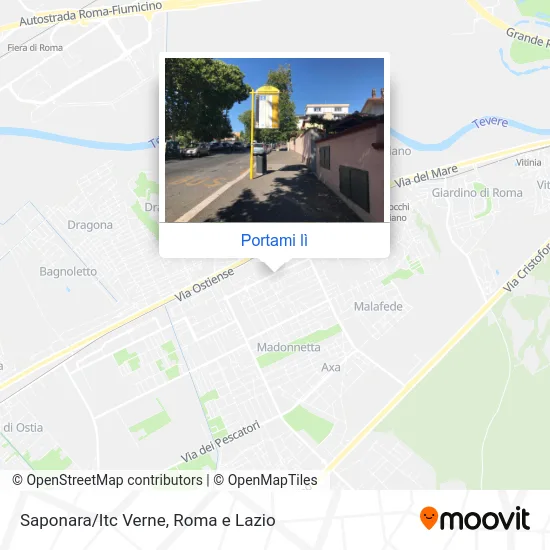 Mappa Saponara/Itc Verne