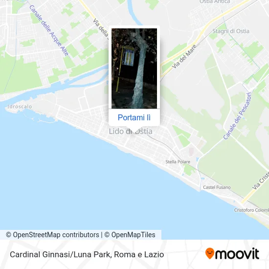 Mappa Cardinal Ginnasi/Luna Park