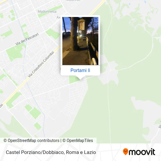 Mappa Castel Porziano/Dobbiaco