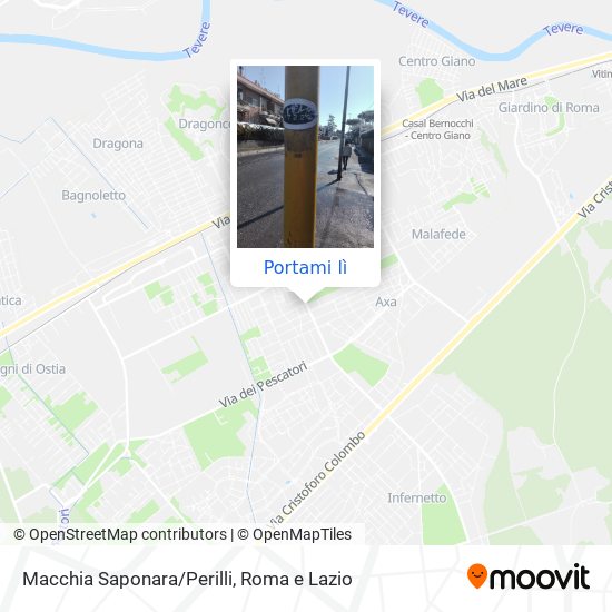 Mappa Macchia Saponara/Perilli