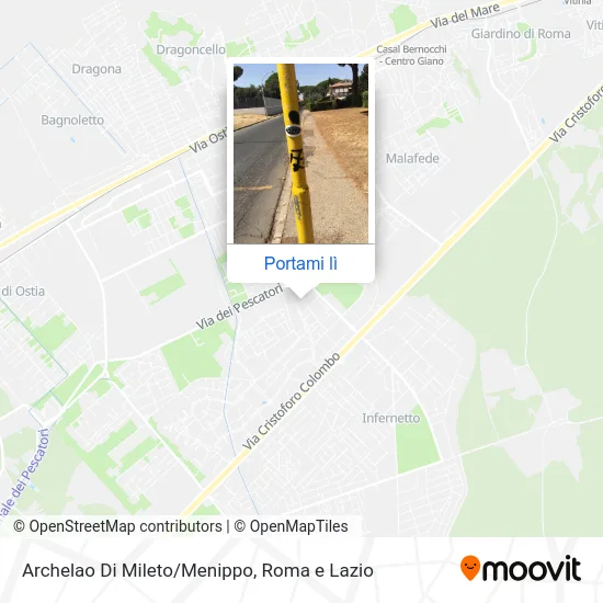 Mappa Archelao Di Mileto/Menippo