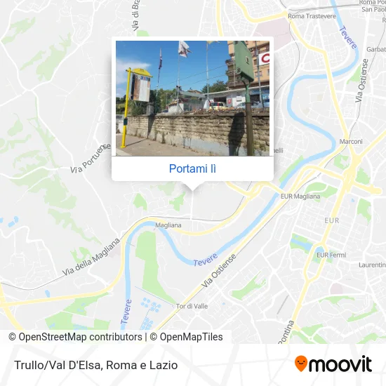 Mappa Trullo/Val D'Elsa