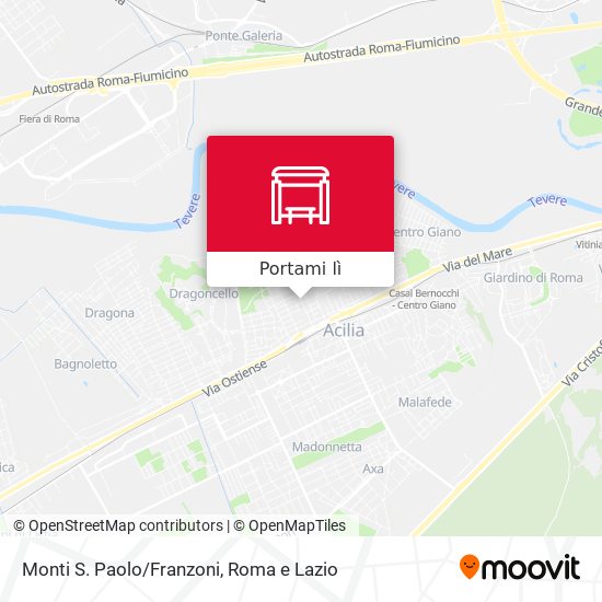 Mappa Monti S. Paolo/Franzoni