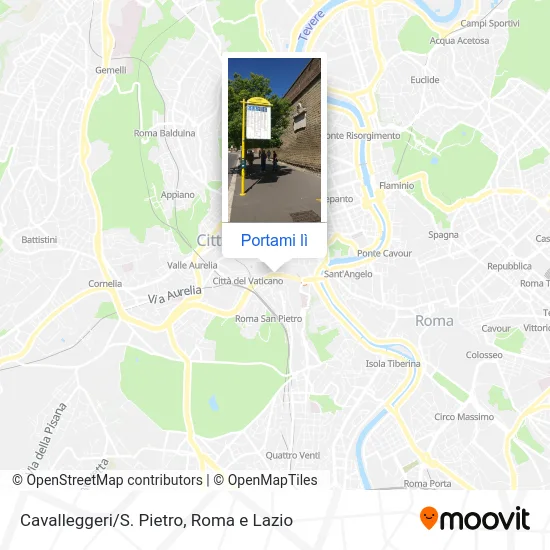 Mappa Cavalleggeri/S. Pietro