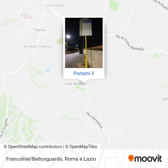 Mappa Francolise/Bellosguardo