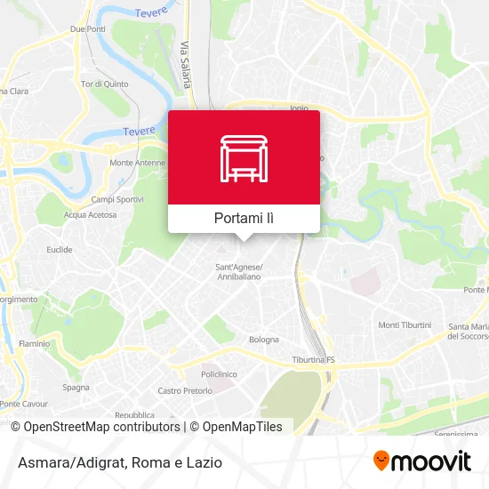 Mappa Asmara/Adigrat