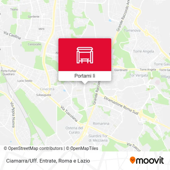 Mappa Ciamarra/Uff. Entrate