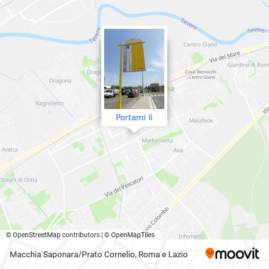 Mappa Macchia Saponara / Prato Cornelio