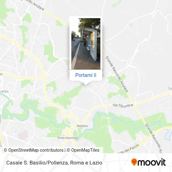 Mappa Casale S. Basilio/Pollenza