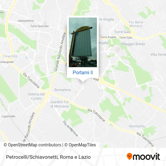 Mappa Petrocelli/Schiavonetti