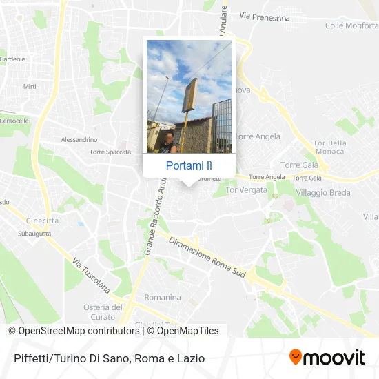 Mappa Piffetti/Turino Di Sano