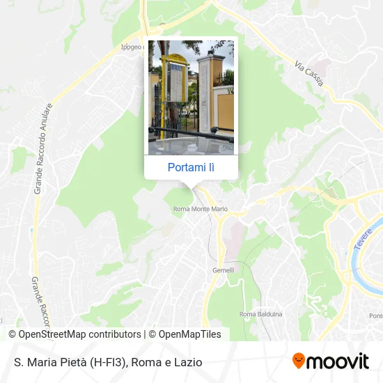 Mappa S. Maria Pietà (H-Fl3)