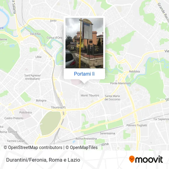 Mappa Durantini/Feronia