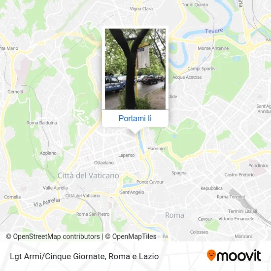 Mappa Lgt Armi/Cinque Giornate