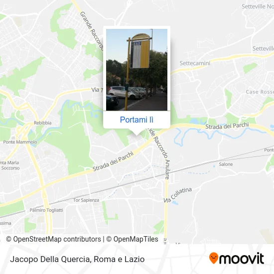 Mappa Jacopo Della Quercia