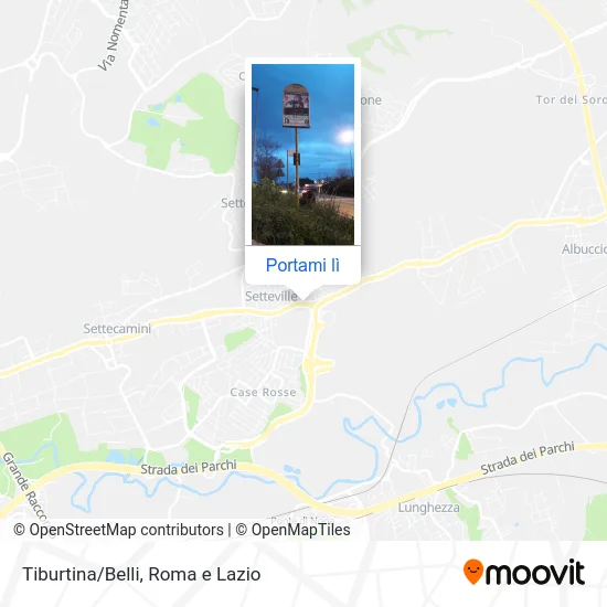 Mappa Tiburtina/Belli