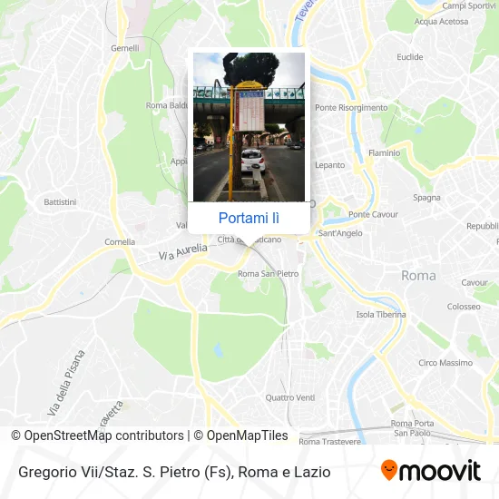 Mappa Gregorio Vii / Staz. S. Pietro (Fs)