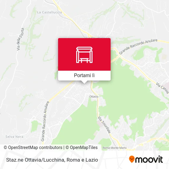 Mappa Staz.ne Ottavia/Lucchina