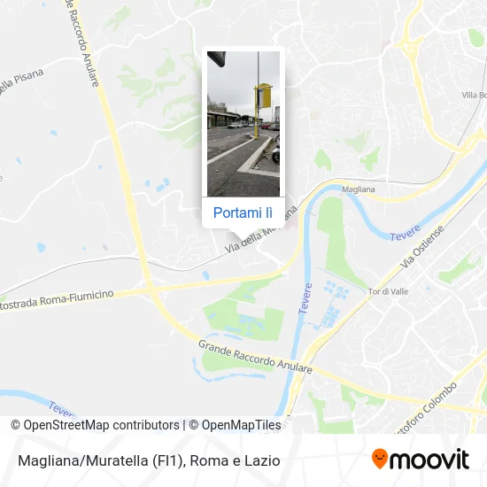 Mappa Magliana/Muratella (Fl1)