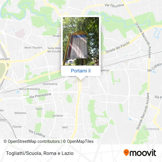 Mappa Togliatti/Scuola