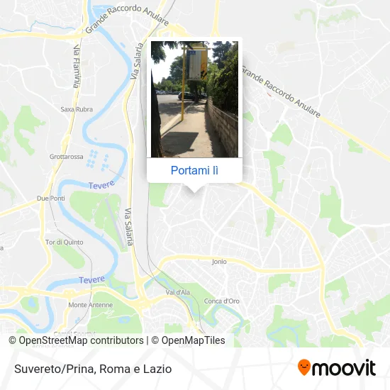 Mappa Suvereto/Prina