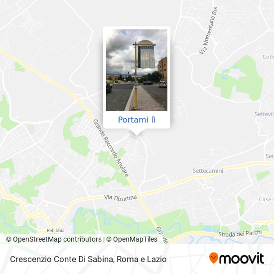 Mappa Crescenzio Conte Di Sabina
