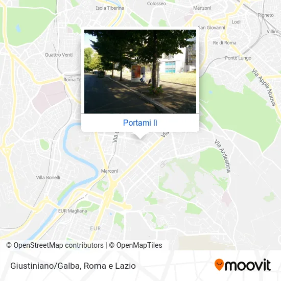 Mappa Giustiniano/Galba