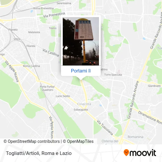 Mappa Togliatti/Artioli