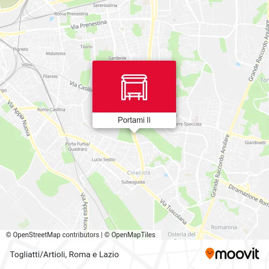 Mappa Togliatti/Artioli