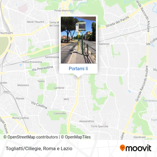 Mappa Togliatti/Ciliegie