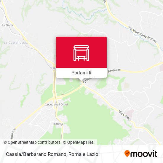 Mappa Cassia/Barbarano Romano