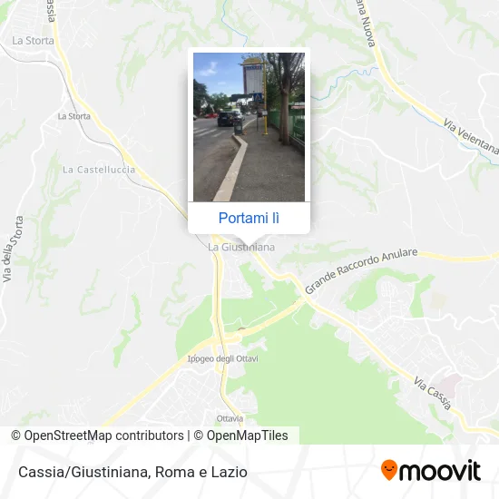 Mappa Cassia/Giustiniana