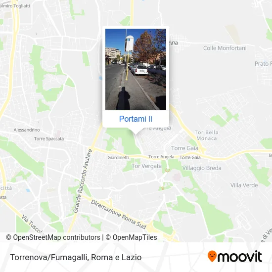 Mappa Torrenova/Fumagalli