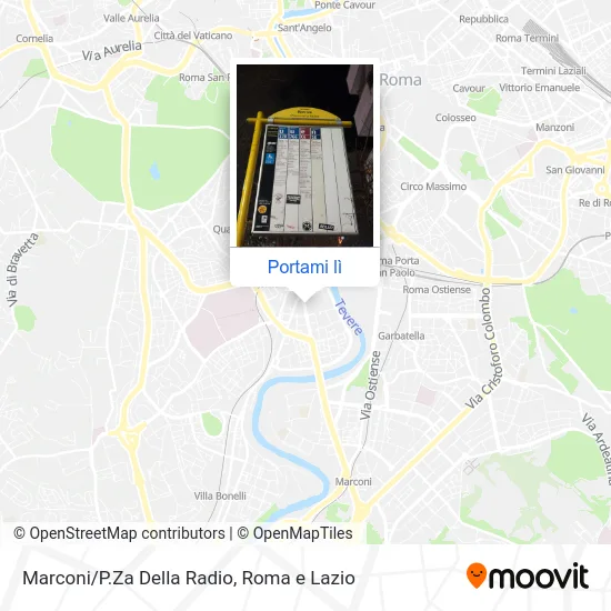 Mappa Marconi/P.Za Della Radio