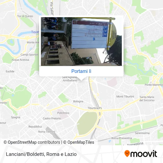 Mappa Lanciani/Boldetti