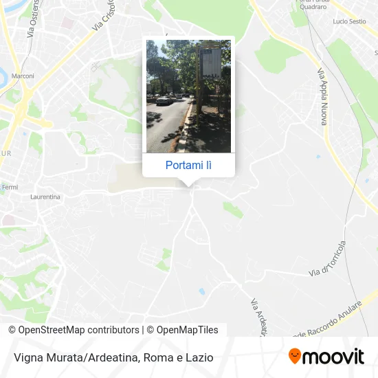 Mappa Vigna Murata/Ardeatina