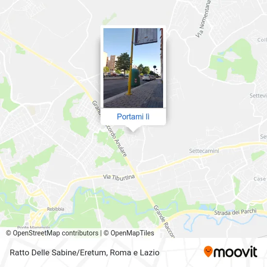 Mappa Ratto Delle Sabine/Eretum