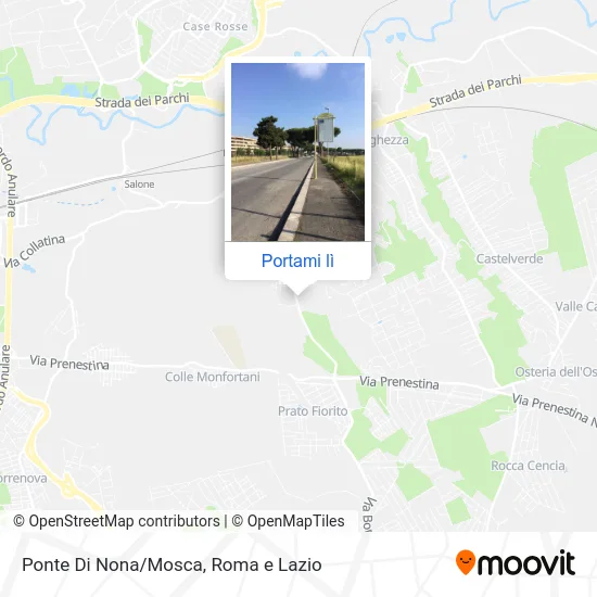 Mappa Ponte Di Nona/Mosca