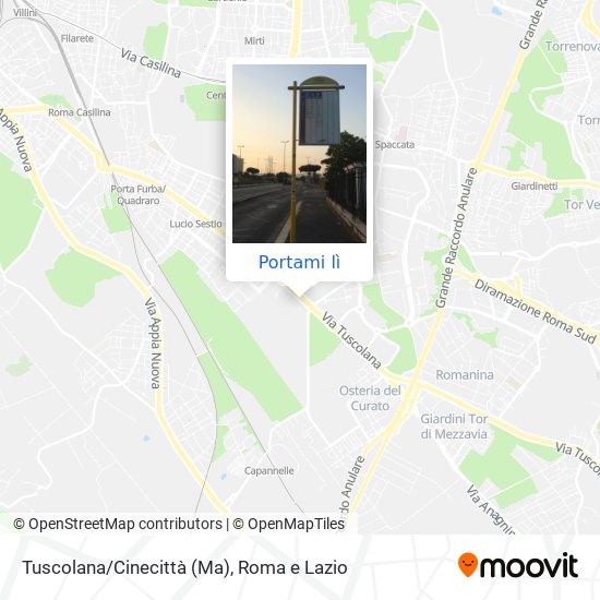 Mappa Tuscolana/Cinecittà (Ma)