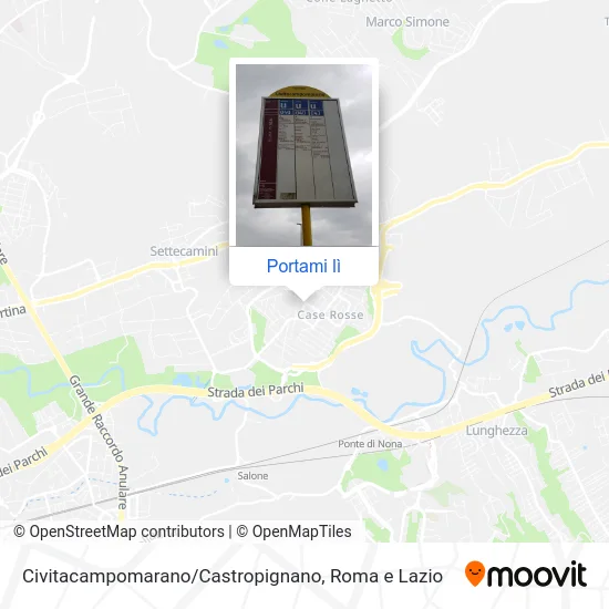 Mappa Civitacampomarano / Castropignano